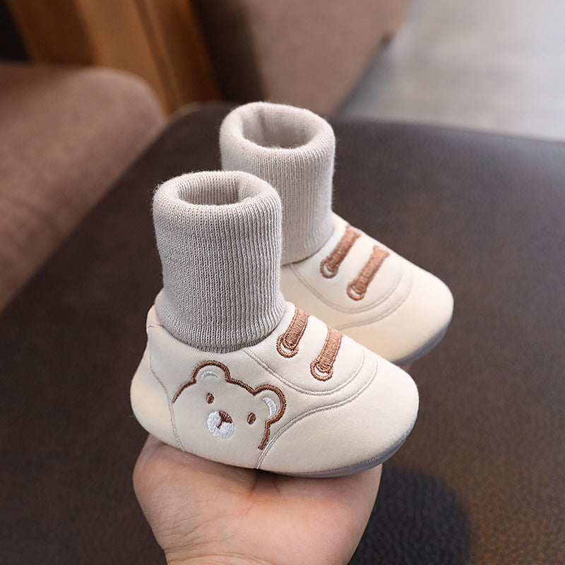 Non-Slip Baby Cloth Indoor Toddler Shoes