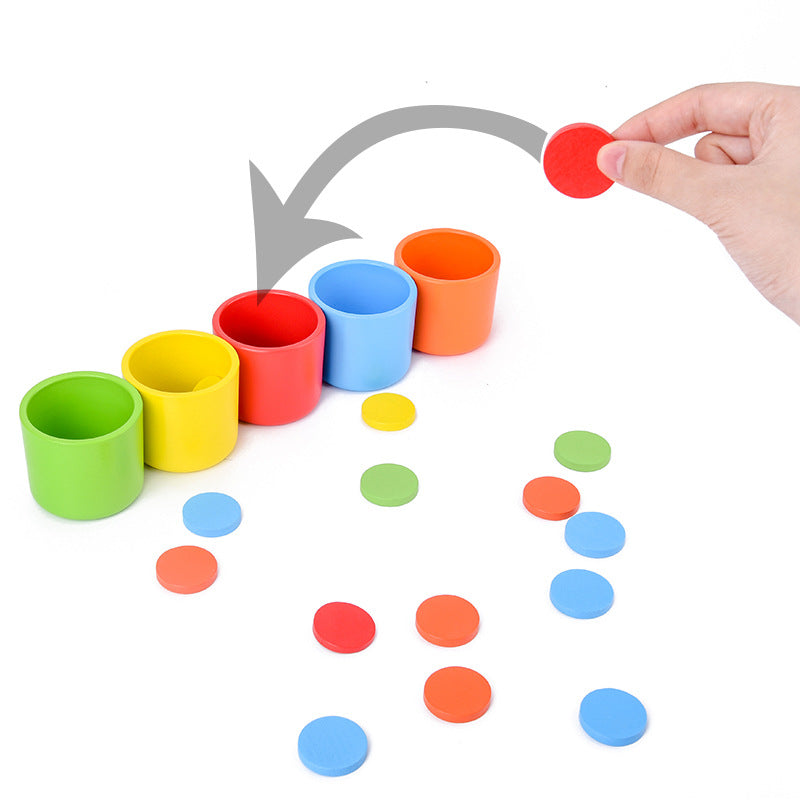 Baby Color Sorting Educational Cup Toys