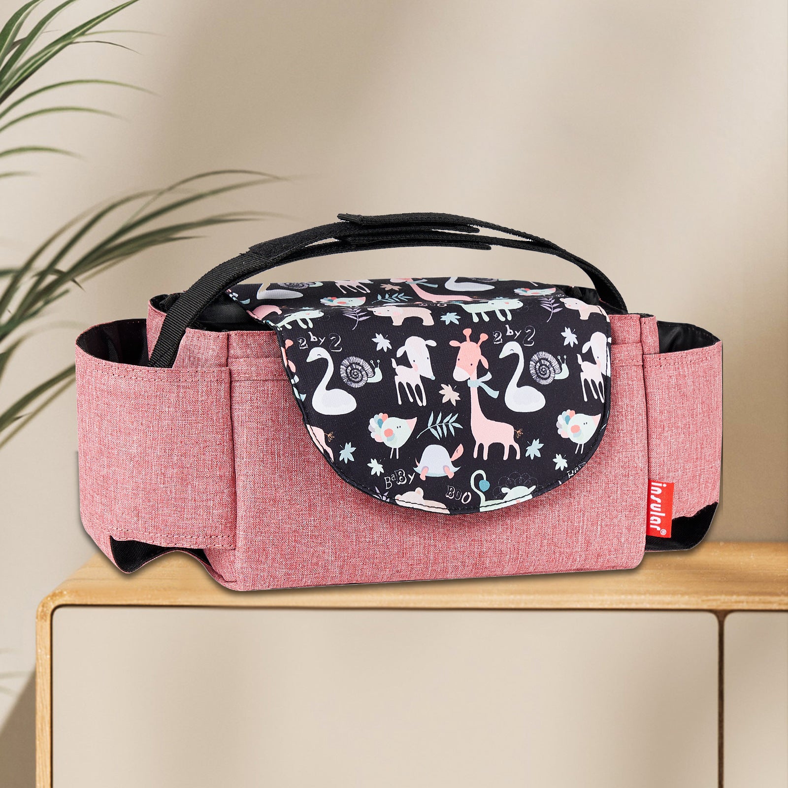 Portable Multifunctional Baby Stroller Hanging Storage Bag Organizer