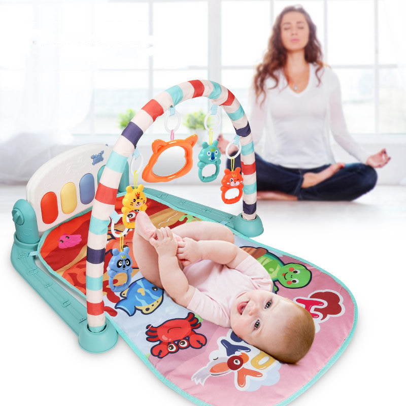 Baby Piano Pedal Fitness Rack Musical Toy