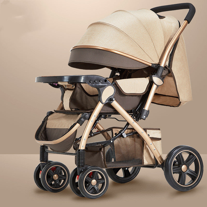 Lightweight Foldable Baby Stroller for Easy Travel and Storage