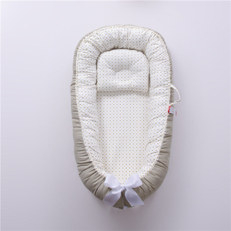 Bionic Baby Nest Crib Pillow for Newborn Comfort