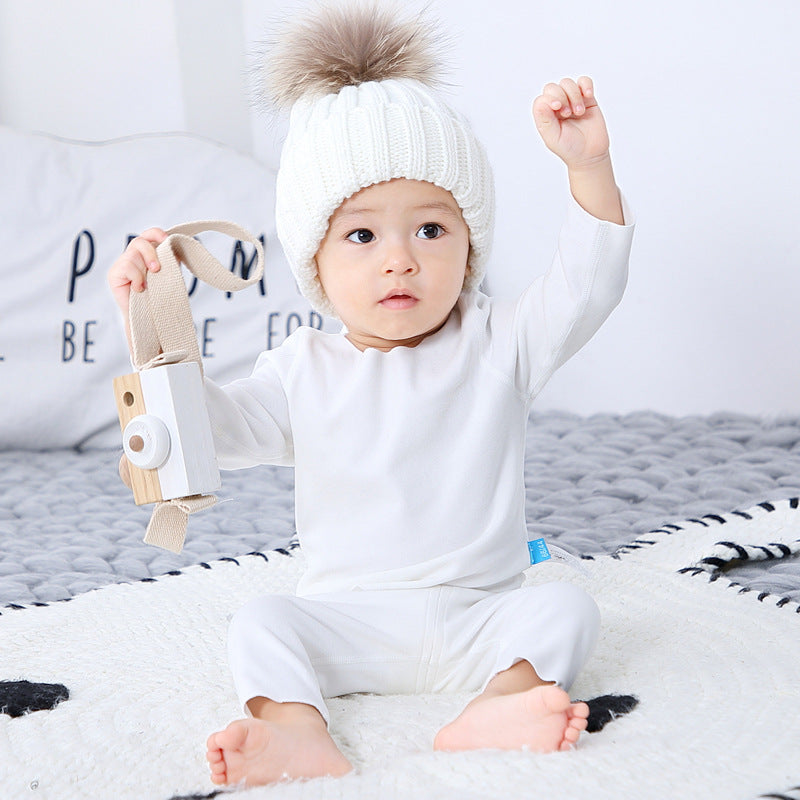 Baby Pajamas And Crawling Outfit Set