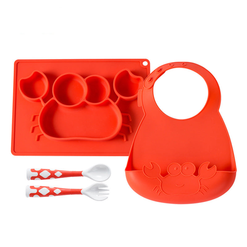 Baby Feeding Tableware Set for Infant Mealtime and Learning
