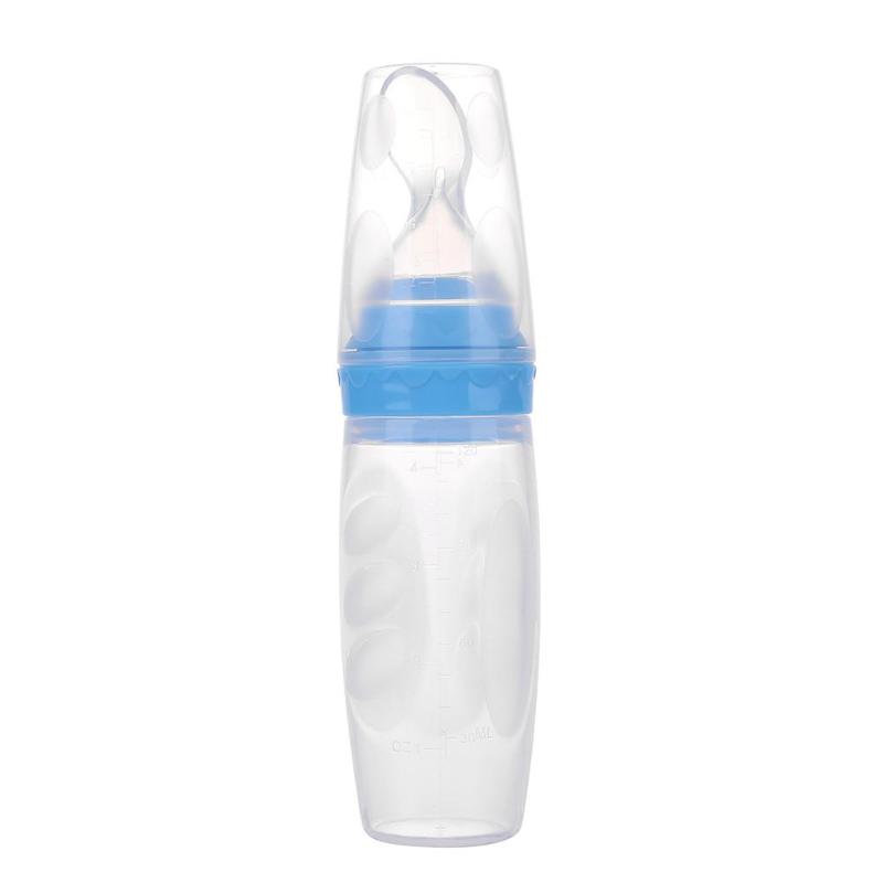 Squeeze Baby Feeding Spoon for Easy Infant Feeding Control