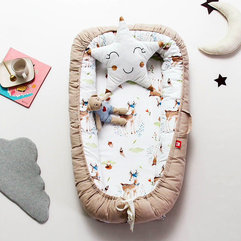 Cotton Bionic Baby Sleep Isolation Crib for Newborn Comfort