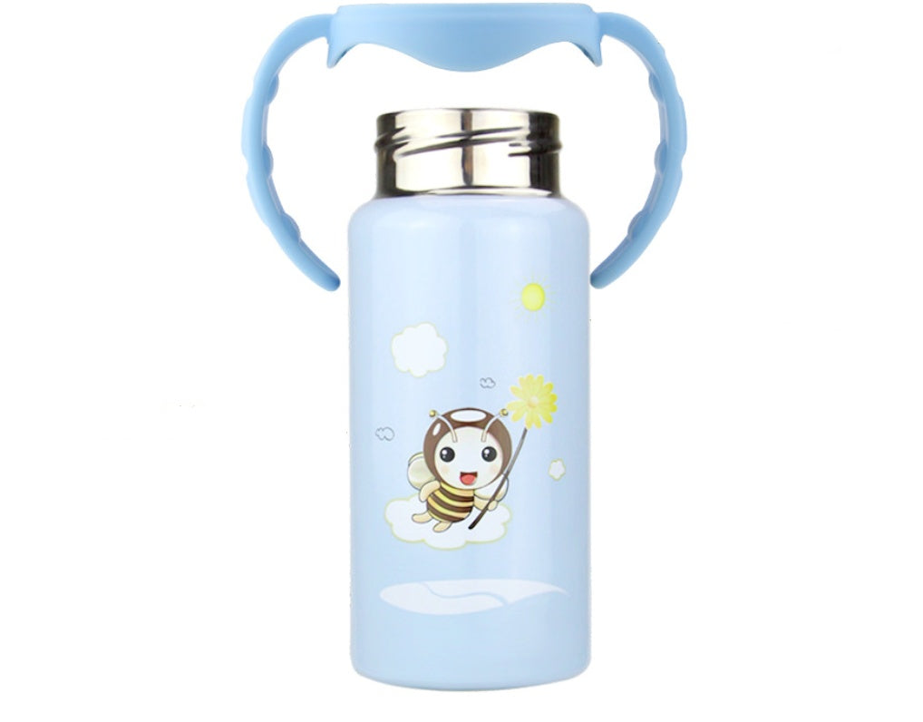 Baby Stainless Steel Insulated Feeding Bottle for Temperature Control