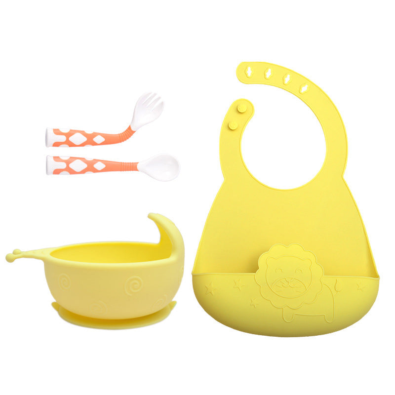 Baby Feeding Tableware Set for Infant Mealtime and Learning