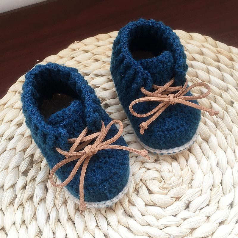 Handwoven Baby Shoes Unisex Soft Sole Footwear