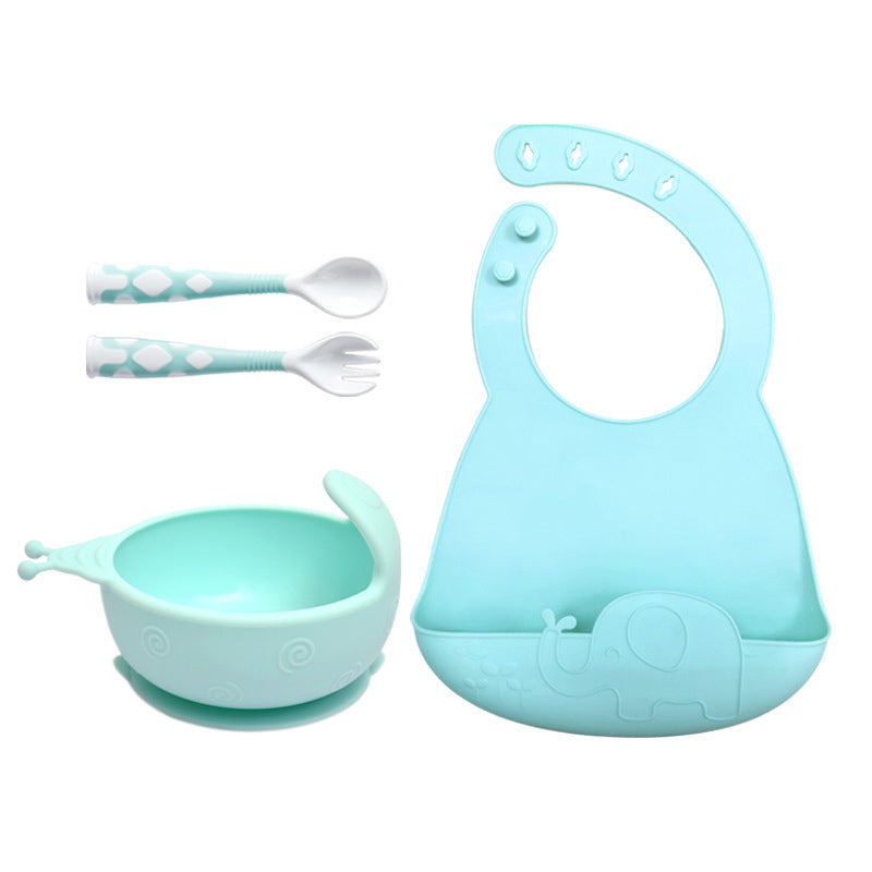 Baby Feeding Tableware Set for Infant Mealtime and Learning