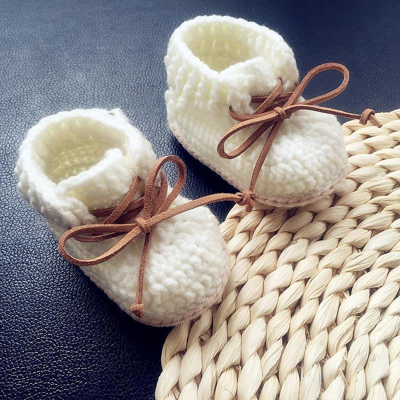 Handwoven Baby Shoes Unisex Soft Sole Footwear