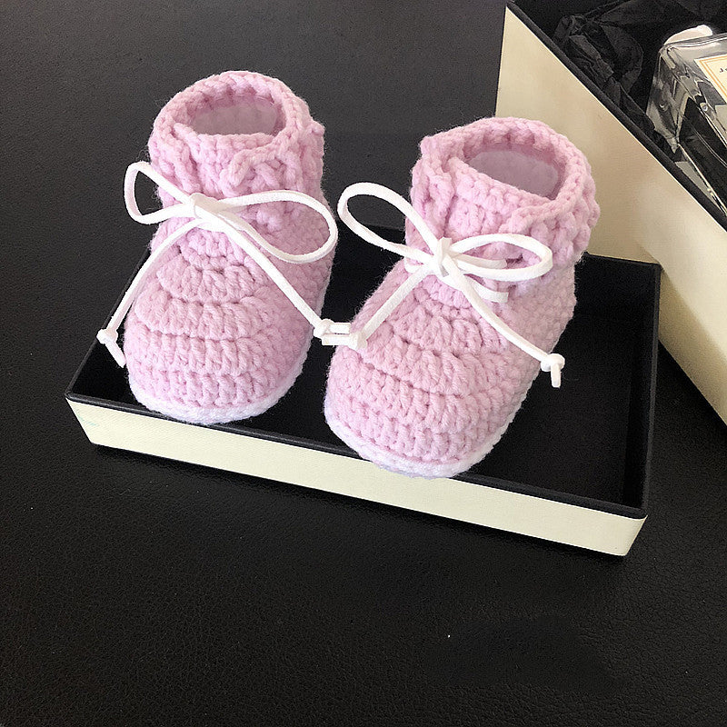 Handwoven Baby Shoes Unisex Soft Sole Footwear