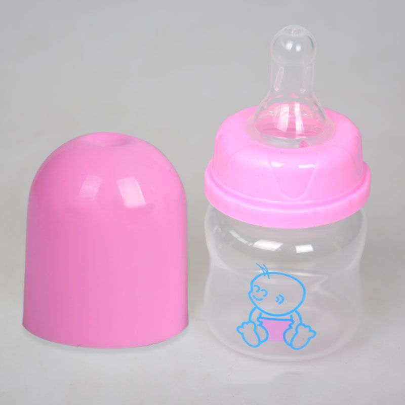 Portable BPA Free Baby Feeding Bottle for Juice and Milk 60ML