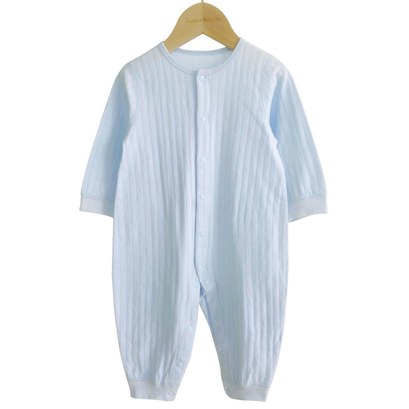 Cotton Baby Onesies Newborn Pajamas For Spring And Autumn