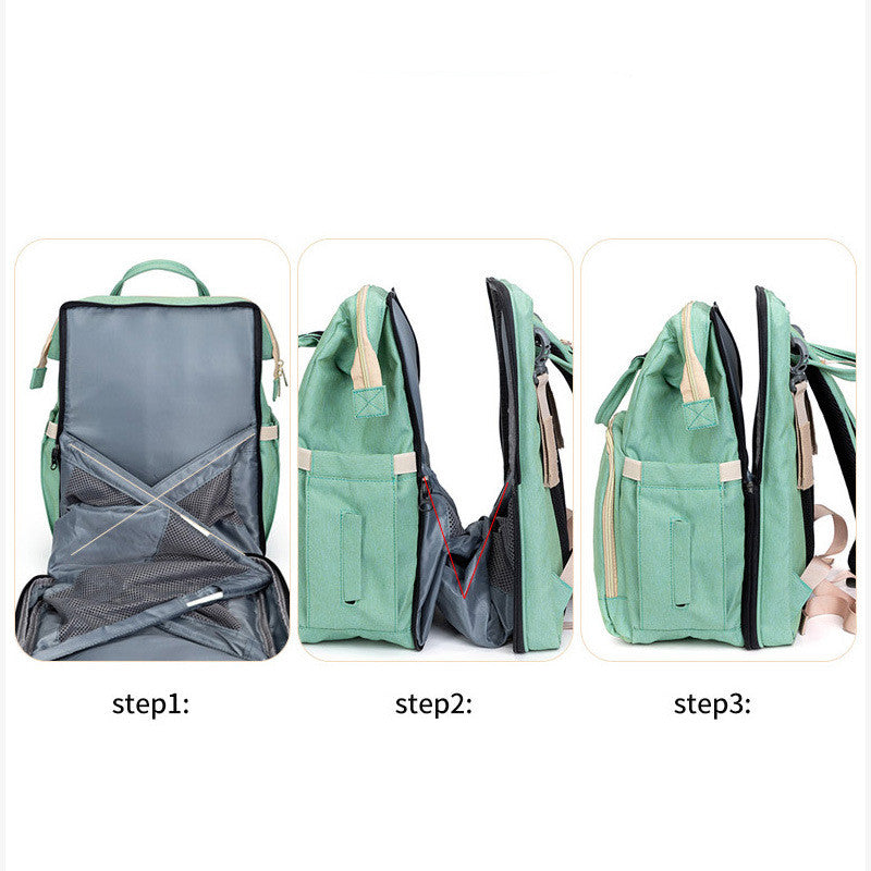 Large Capacity Baby Diaper Bag Travel Backpack