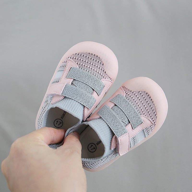 Baby Toddler Velcro Jelly Sole Shoes