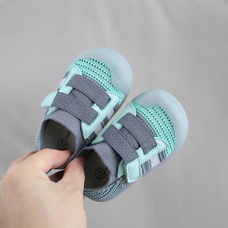 Baby Toddler Velcro Jelly Sole Shoes
