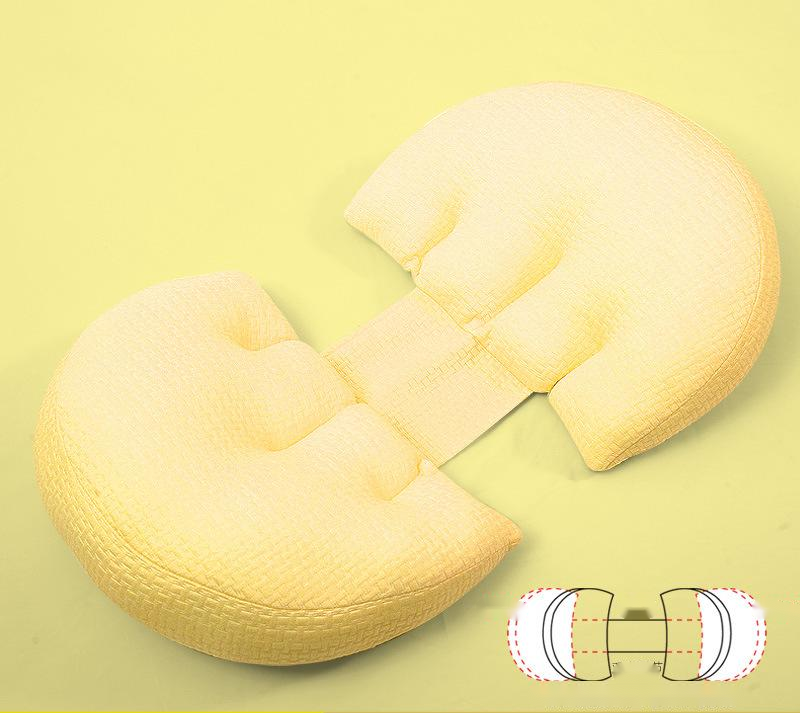 Maternity Waist Support Side Sleeping Pillow for Pregnancy Comfort