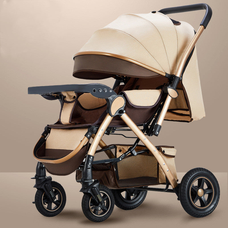 Lightweight Foldable Baby Stroller for Easy Travel and Storage