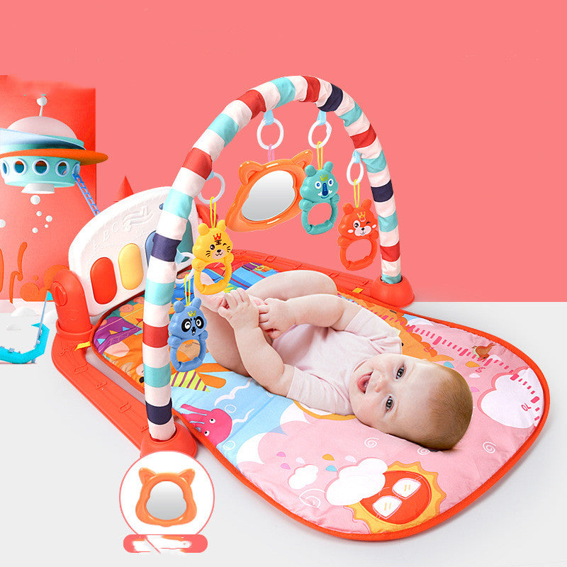 Baby Piano Pedal Fitness Rack Musical Toy