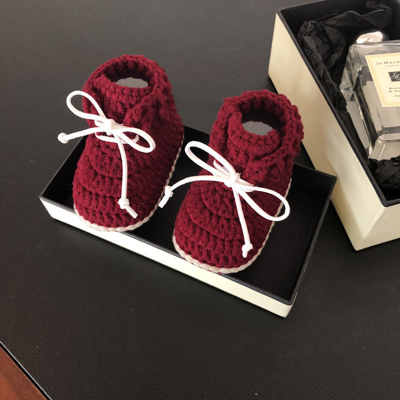 Handwoven Baby Shoes Unisex Soft Sole Footwear