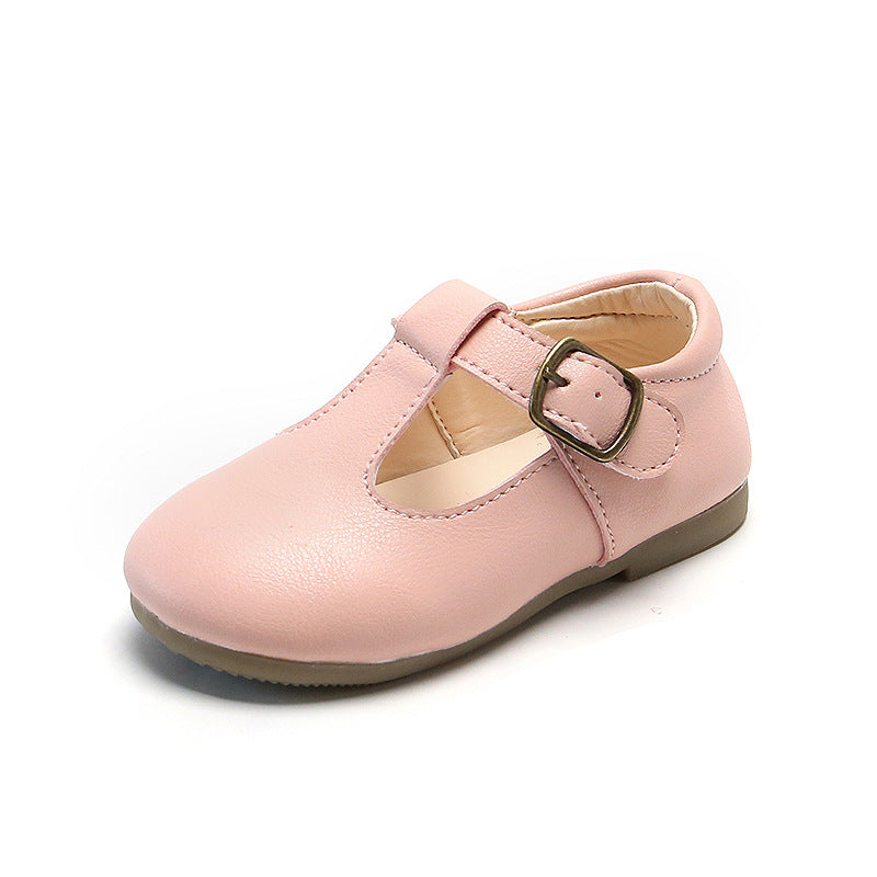Baby Pea Shoes Versatile Single Sole Footwear