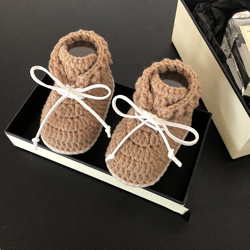 Handwoven Baby Shoes Unisex Soft Sole Footwear