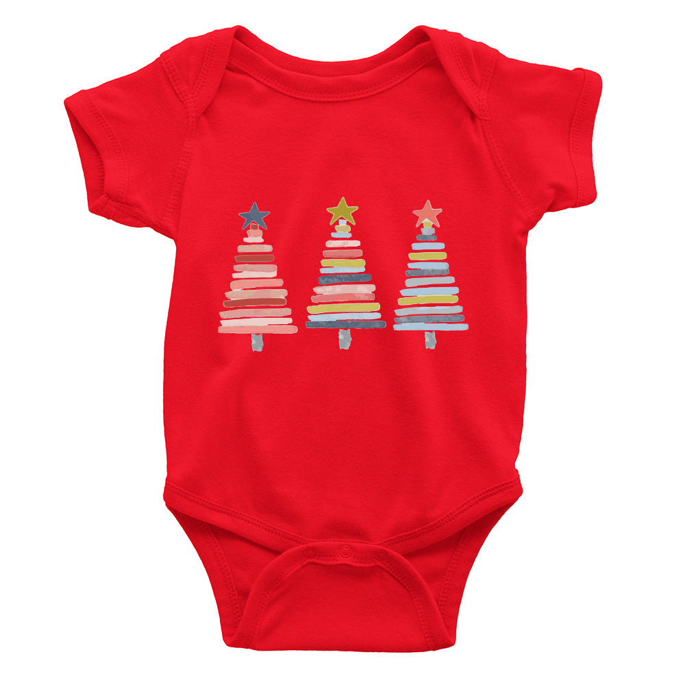 Cotton Baby Short Sleeve Romper Coating Outfit