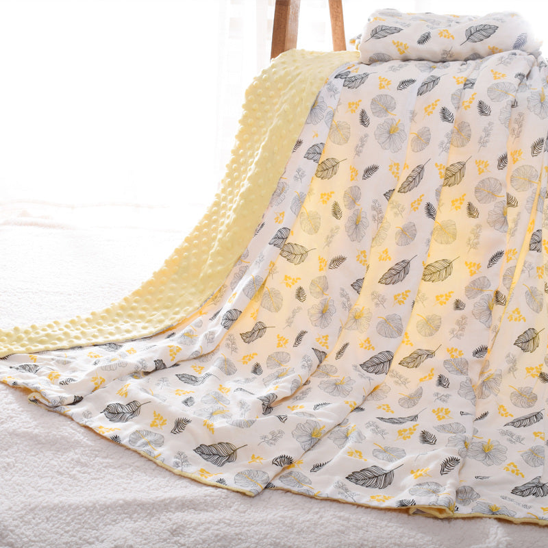 Baby Doudou Security Blanket Soft Comfort Lovey for Newborns