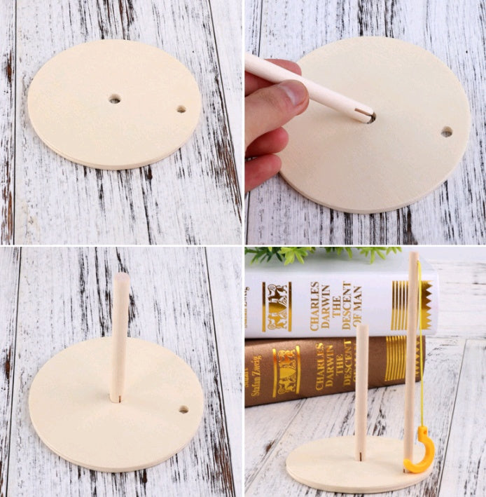 Wooden Fishing Ring Early Education Creative Baby Educational Toy