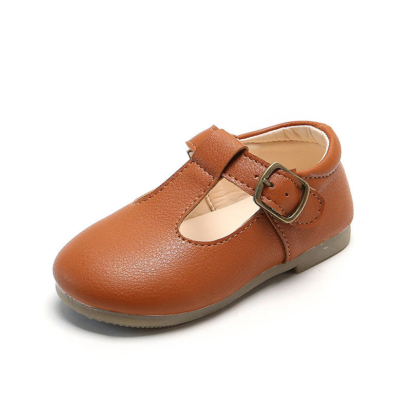 Baby Pea Shoes Versatile Single Sole Footwear