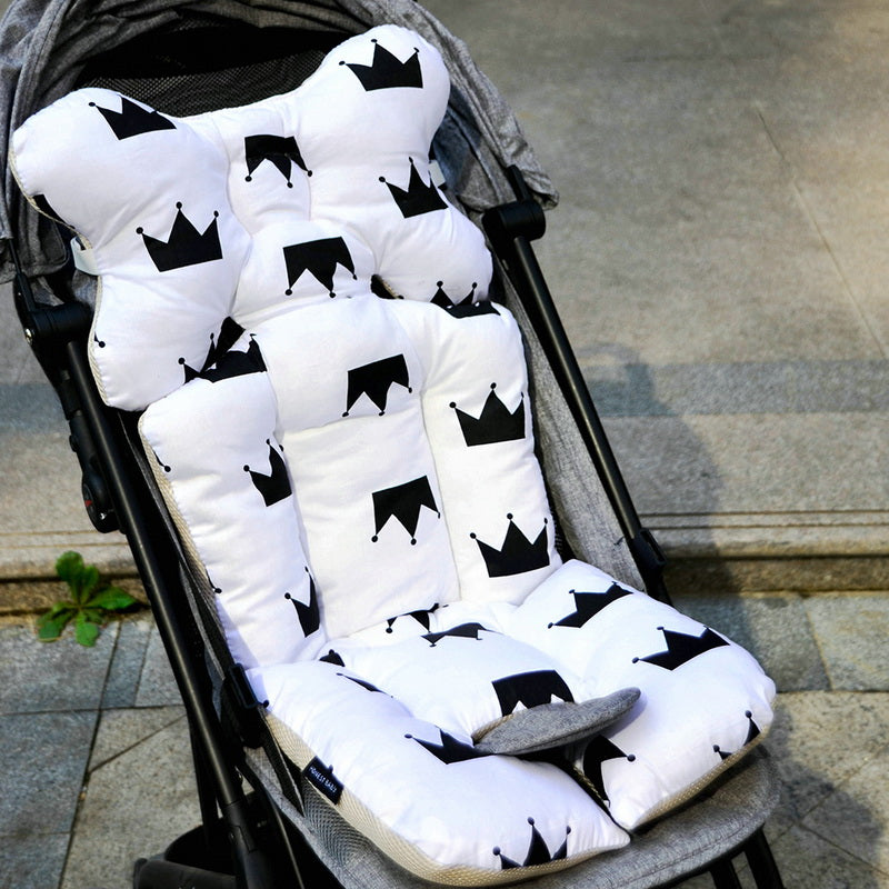 Baby Padded Stroller Cotton Cushion Pad for Comfort and Support