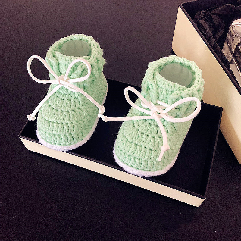 Handwoven Baby Shoes Unisex Soft Sole Footwear