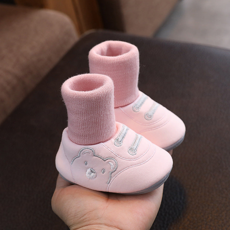 Non-Slip Baby Cloth Indoor Toddler Shoes
