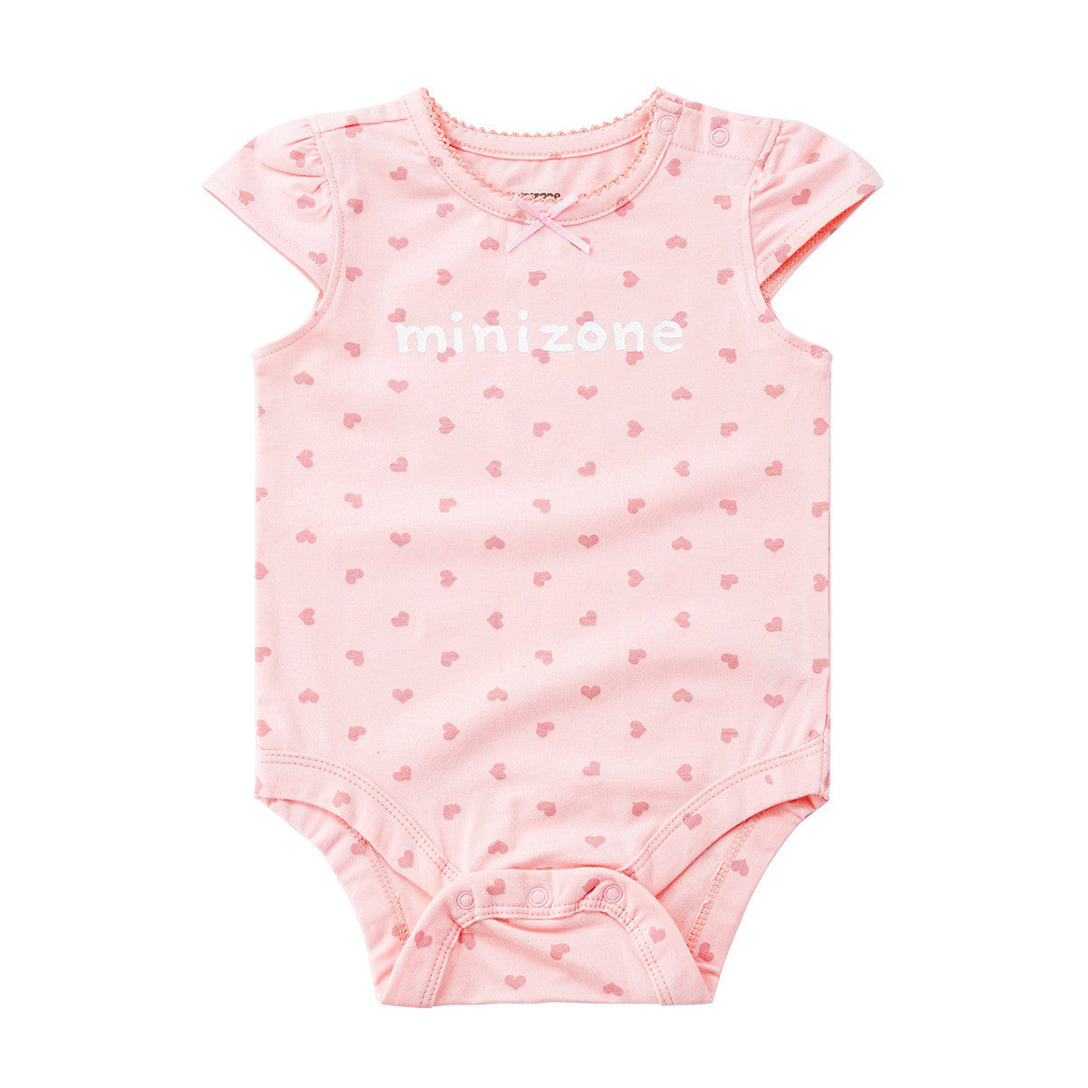 Baby Girls Short Sleeve Onesie Romper Outfit