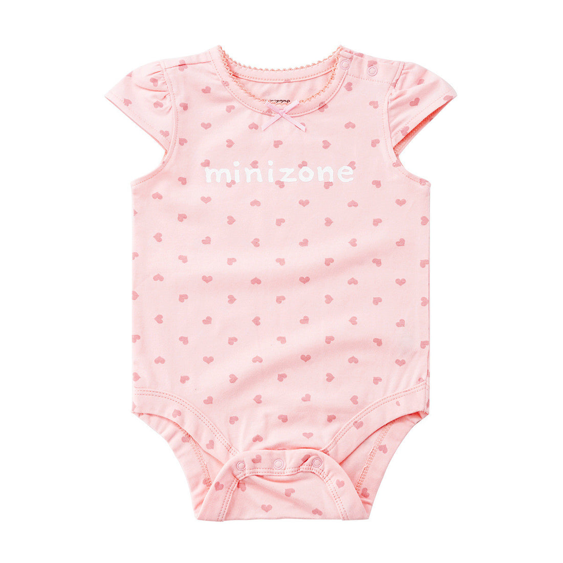 Baby Girls Short Sleeve Onesie Romper Outfit