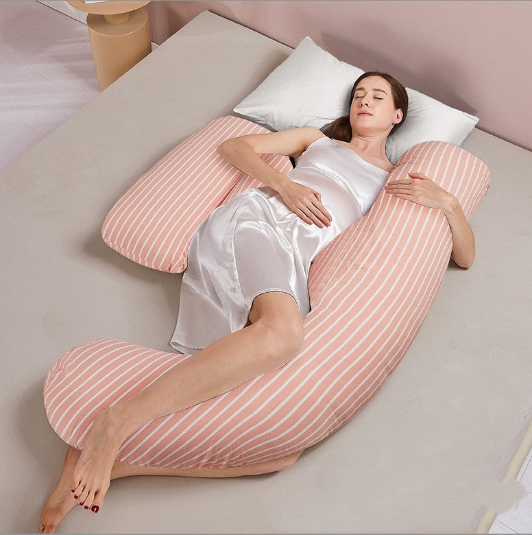 Summer Tencel Maternity Lumbar Side Sleeping Pillow for Comfort Support