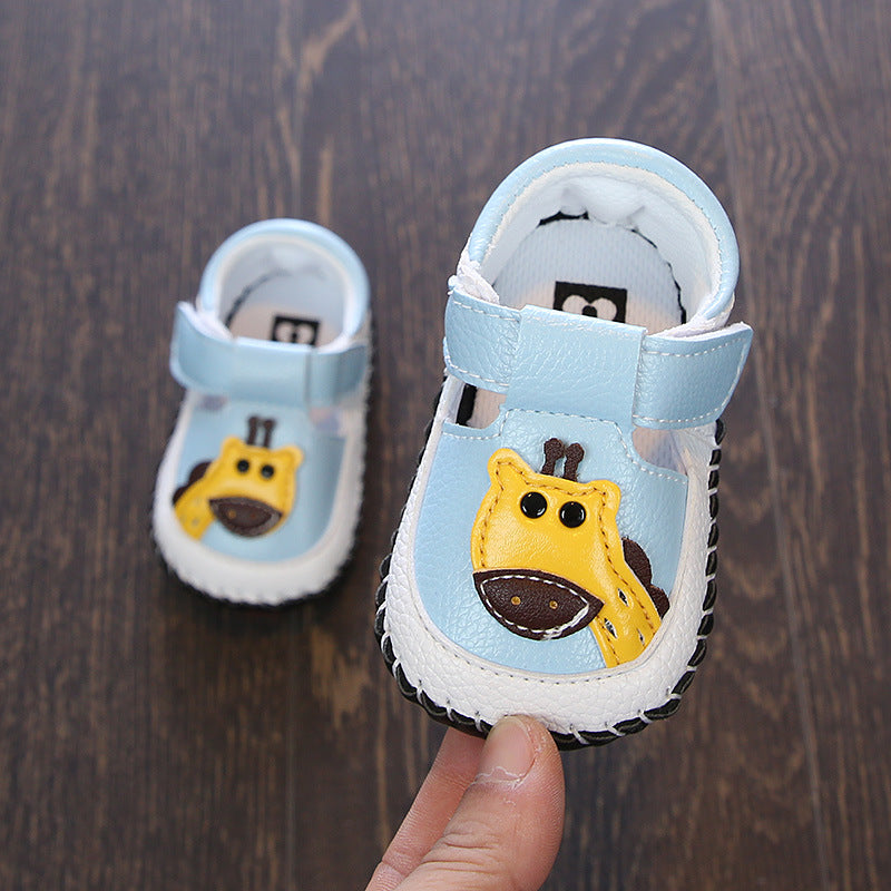 Anti-Drop Baby Toddler Shoes Secure Fit Soft Sole Non-Slip Footwear