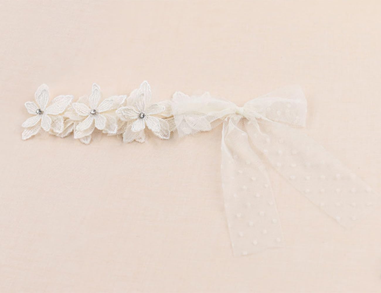 Baby Girls Bow Knot Lace Floral Headband Hair Accessories for Newborns