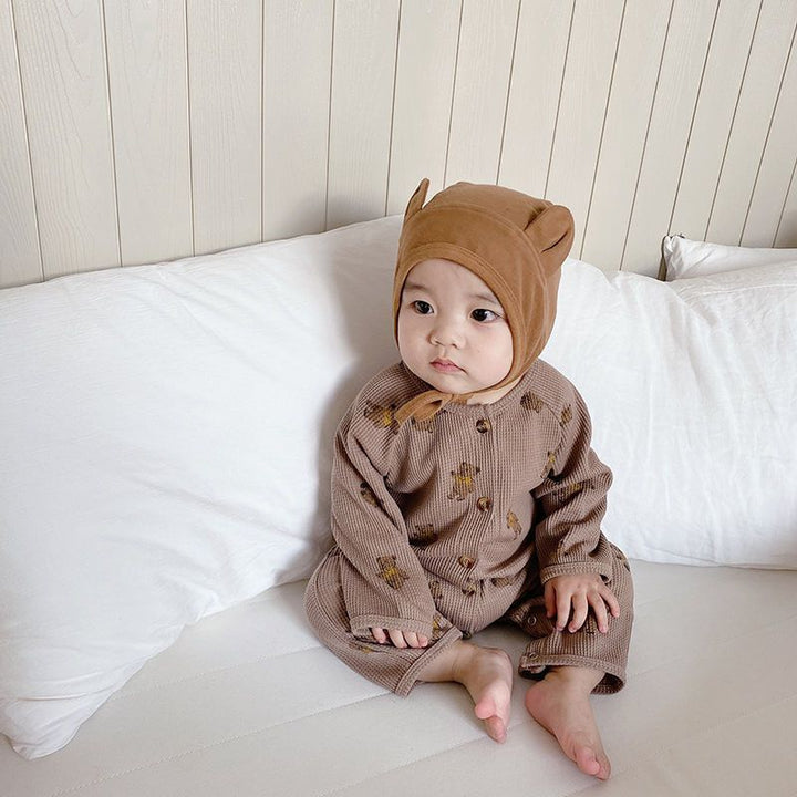 Baby Western Style One-Piece Romper Comfortable Pajamas