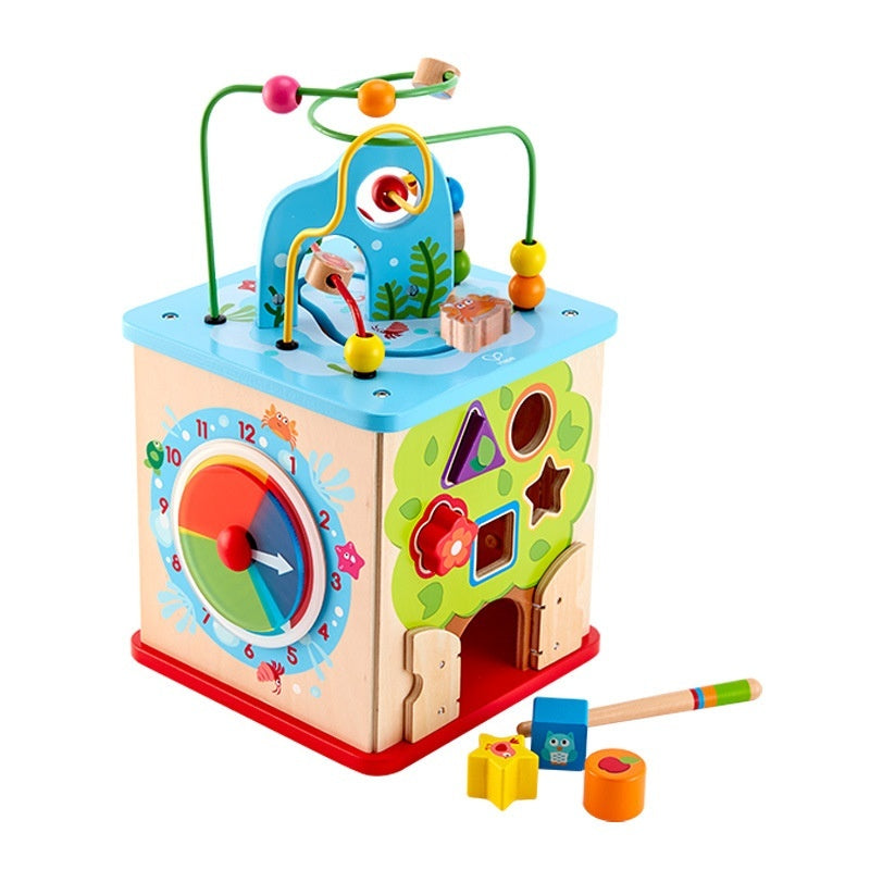 Happy Farm Bead Stringing Educational Toy Box For Babies And Children