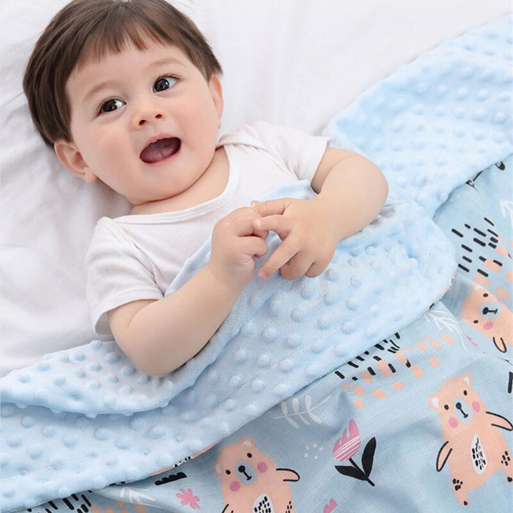 Baby Doudou Security Blanket Soft Comfort Lovey for Newborns