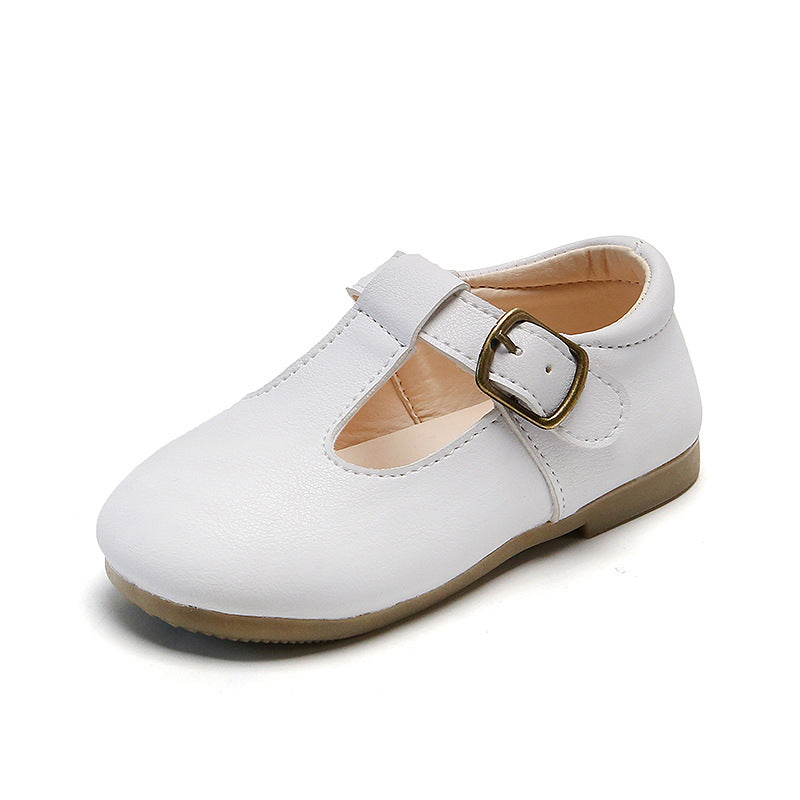 Baby Pea Shoes Versatile Single Sole Footwear