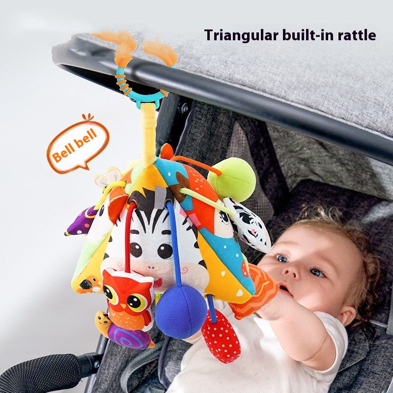 Newborn Puzzle Baby Stroller Pendant Toy for Early Development