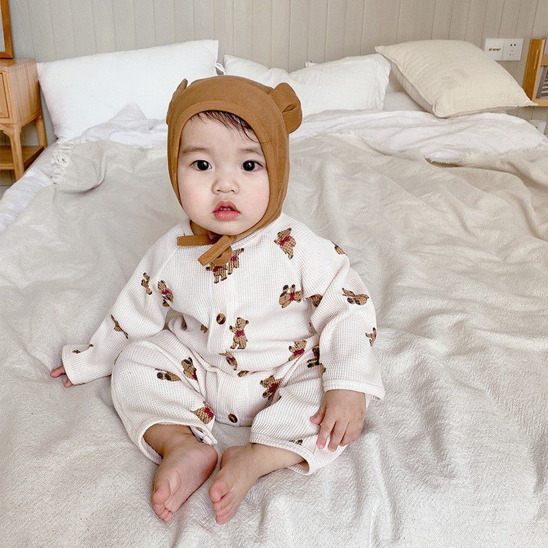 Baby Western Style One-Piece Romper Comfortable Pajamas