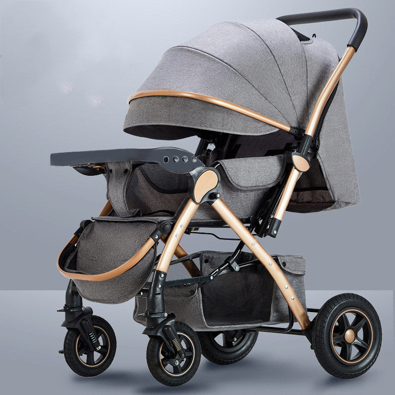 Lightweight Foldable Baby Stroller for Easy Travel and Storage