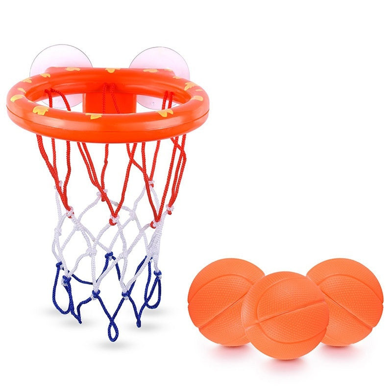 Baby Bath Basketball Stand Water Play Bathroom Toy Set
