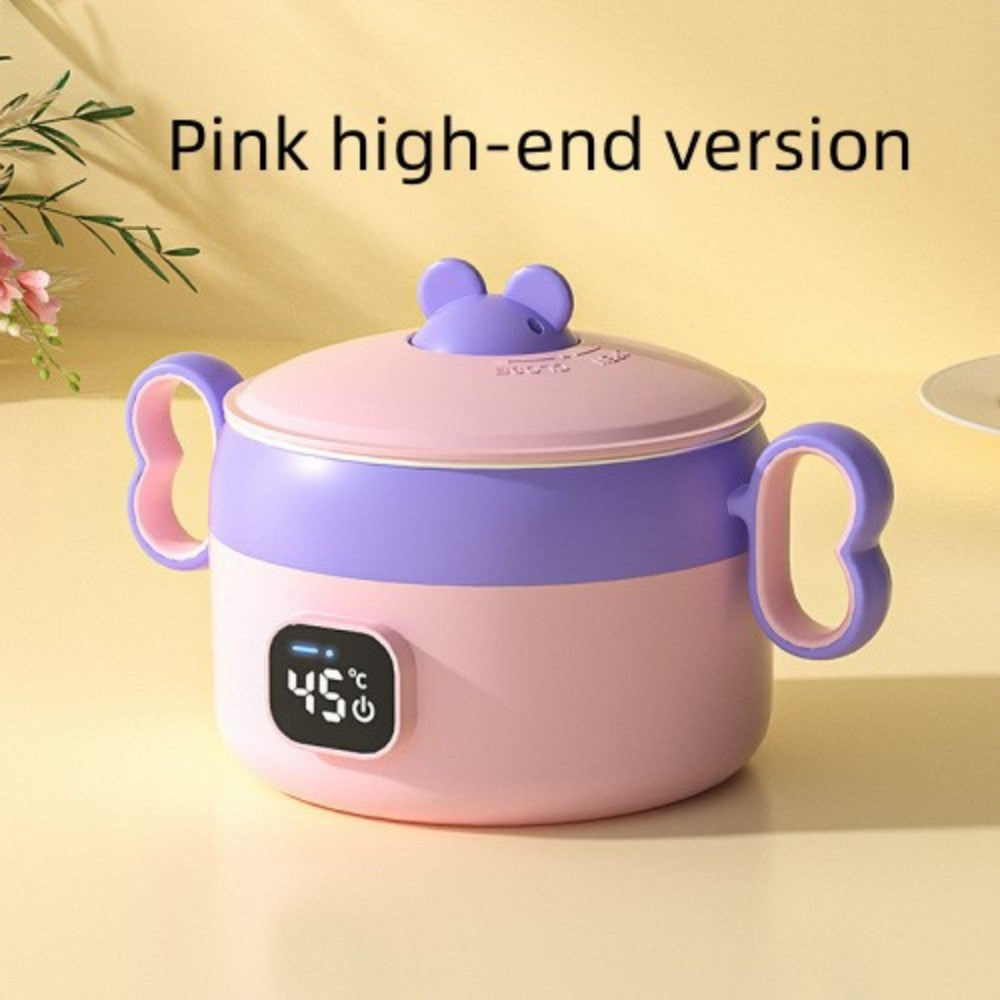 Intelligent Thermostatic Baby Feeding Bowl Tableware for Children
