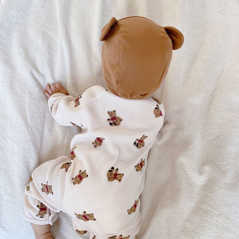 Baby Western Style One-Piece Romper Comfortable Pajamas
