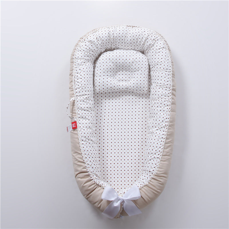Bionic Baby Nest Crib Pillow for Newborn Comfort